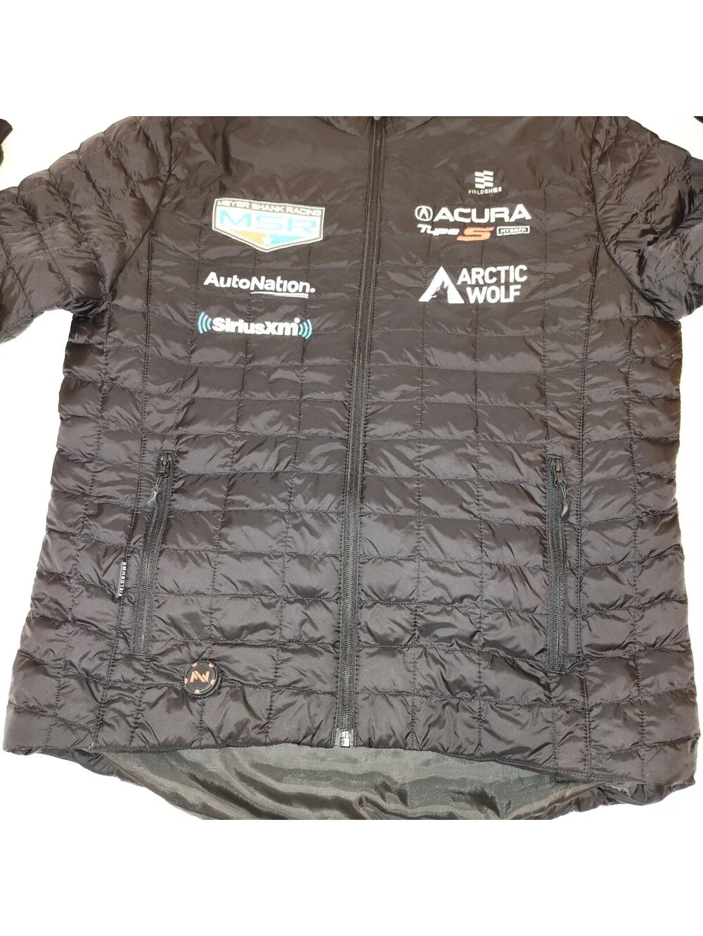 Fieldsheer Mobile Warming Heated Puffer Men's Puffer Jacket Acura Car Racing  M